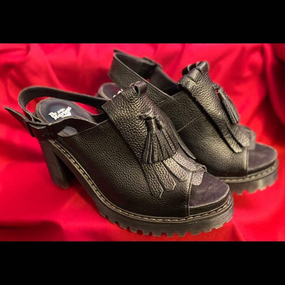 Dr. Martens Shoes - Dr Martens open toe high heel wedge. Brand new.